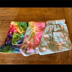 Iscream Pajama Shorts Trio